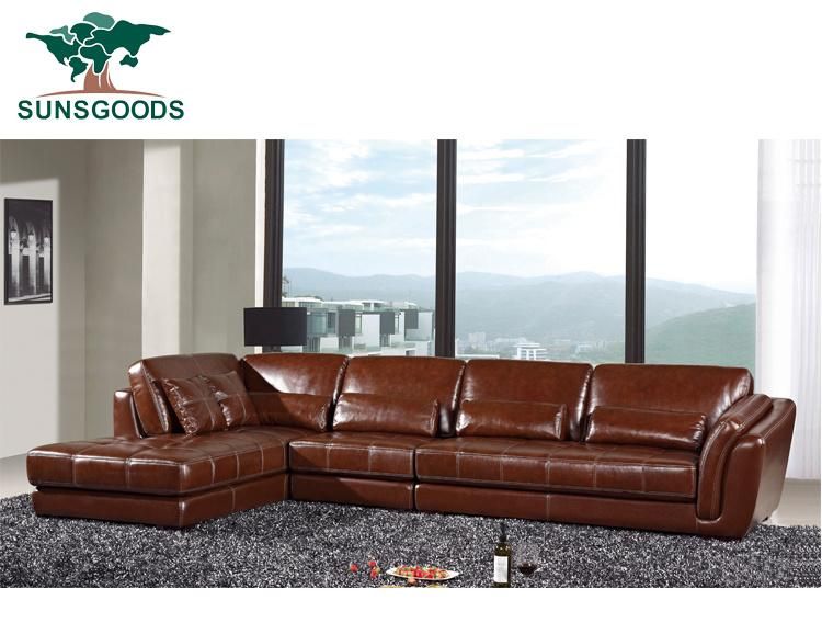 MOQ One Sectional Sofa Modern Living Room Leather Furniture Lounge Chair