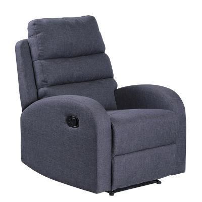 Modern Simple Style Linen Fabric Living Room Furniture Manual Recliner Sofa Home Furniture Single Seat Sofa Office Chair