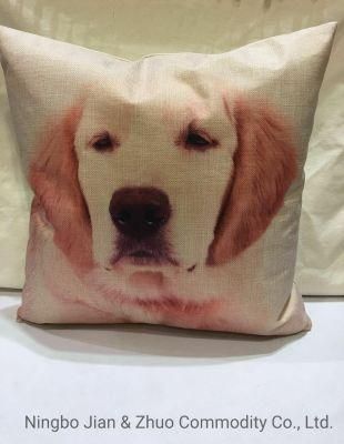 Custom Polyester Digital Printing Dog Pillow Cushion Used for Home Decoration and Cars