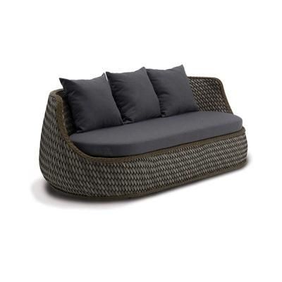 Outdoor Rattan Sofa Courtyard Flower Chair Garden Outdoor Villa Rattan Sofa