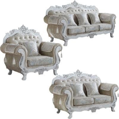 Home Furniture Factory Wholesale Living Room Fabric Sofa Furniture Set in Optional Couch Seat and Color