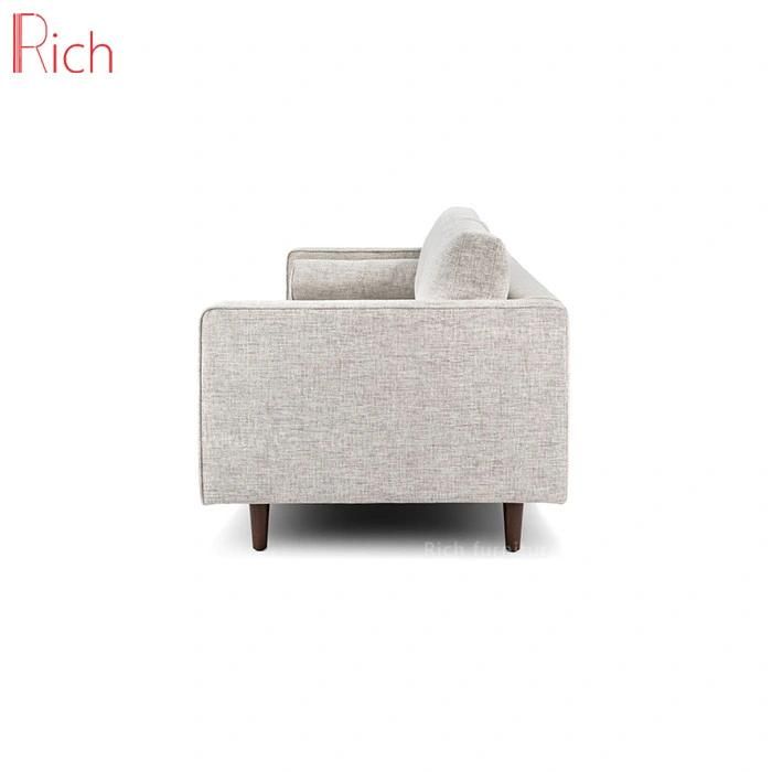 European Big Size Factory Direct Sale Fabric Linen Leisure Sofa Couch Set