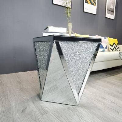 Factory Price Affordable Mirrored Sofa Tables Mirrored Side Table