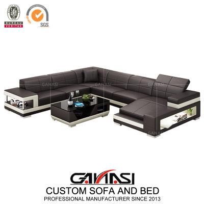 Comfortable and Cheap Indoor Home Furniture U Shape Sofa