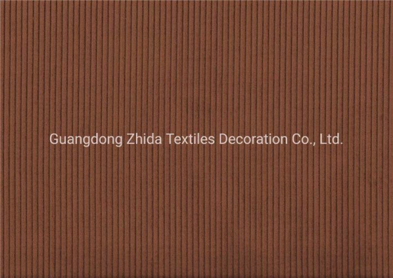 Upscale Textile Classic Corduroy Cotton Linen Sofa Furniture Fabric