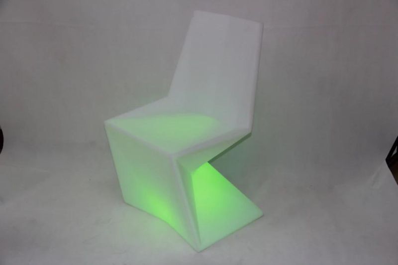 Modern Outdoor Furniture Plastic LED Sofa