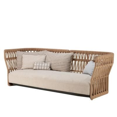 Outdoor Courtyard Recliner Sofa Nordic Leisure Rattan Sofa Sofa Combination Living Room Rattan Sofa