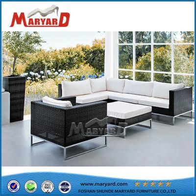 Outdoor 5 Seater Poly Rattan Outdoor Furniture Sofa Set for Sale