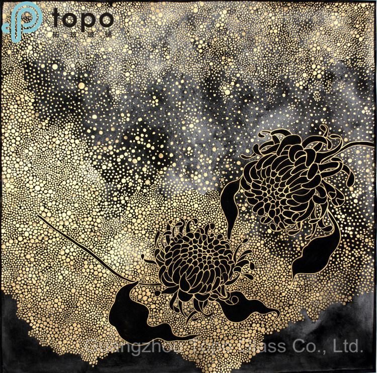 Hotmelt Glass Mosaic Interior Wall Glass Painting (MR-YB6-2049B)