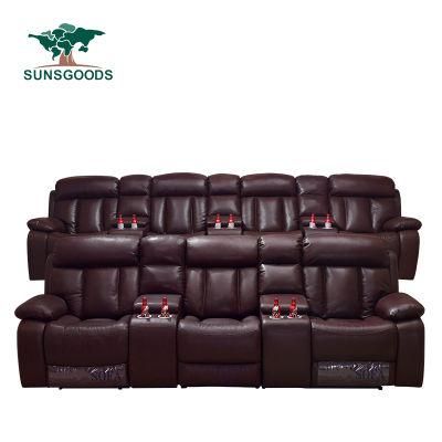 China Factory Theater Seating, Theater Seating Home, Sofa Set for Living Room Home Furniture