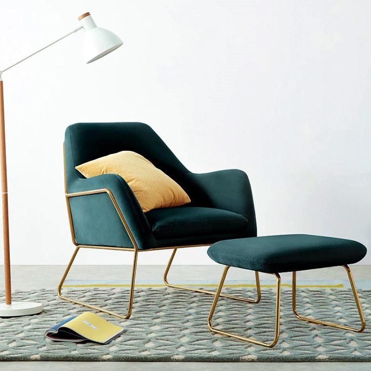 Muebles De Dormitorio De Villa Sofa Sencillo Nordico Silla Modern Sofa Individual Muebles De Sala De Estar