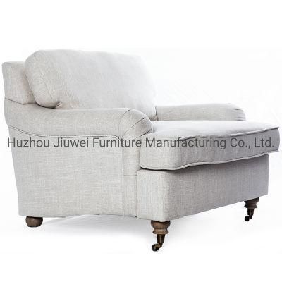 Country Furniture Lounge Sofa Chair Fabric Sofa for Living Room Furniture