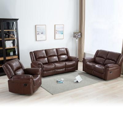 Modern Sectional Sofa Chair Home Living Room Sofa Recliner Set Luxury Leather Sofa Office Furniture