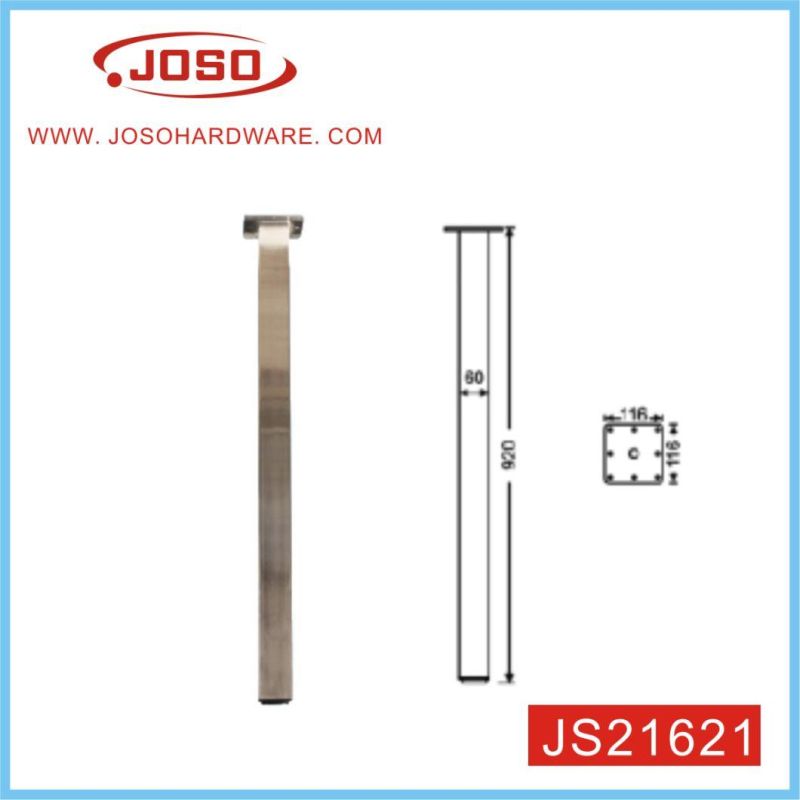 Steady Square Base Metal Furniture Leg for Table