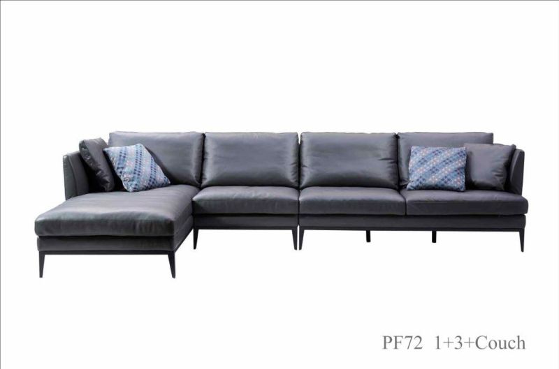 PF72 1+3+Couch Leather Sofa /Nappa Leather Sofa in Home and Hotel
