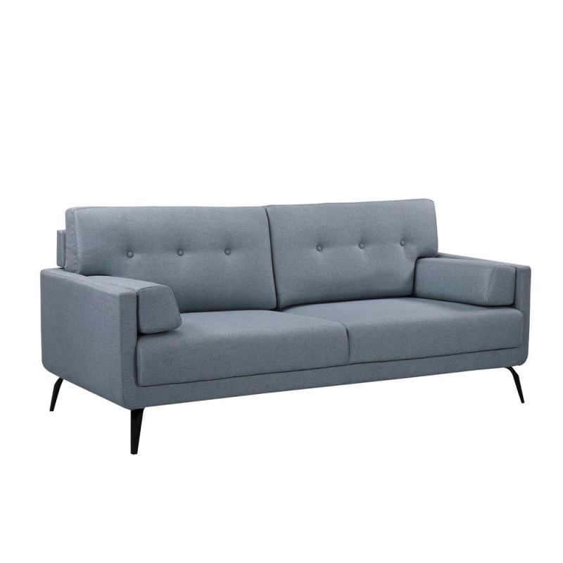 Nova Customized Color and Size 1 2 Seater Fluffy Sofa Velvet Sofa
