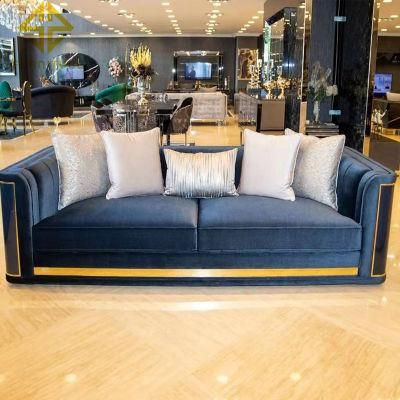 Wholesale Price Modern Living Room Italian Style North American Luxury 2 Seater Sofa Loveseat Sofa for Home Furnriture