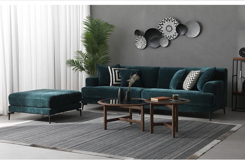 Wood Sponge Home Furniture Set Modern Design Sofa