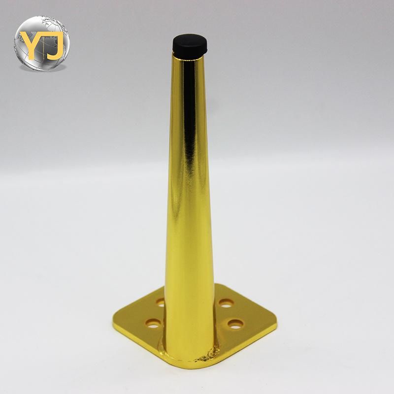 Sofa Leg Gold Brass Steel Furniture Feet Bed Side Bed Chrome Cabinet Metal Sofa Leg