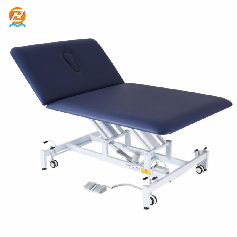 SPA Center 2 Section Portable Therapy Electric Massage Couch