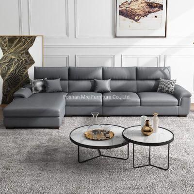 Modern Deep Soft Furniture Leathaire L Shape Sofa