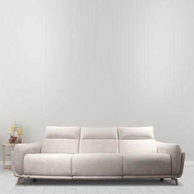 Modern High Quality Sofa Set Single Three Seater Luxury Fabric Furniture Recliner Sofa