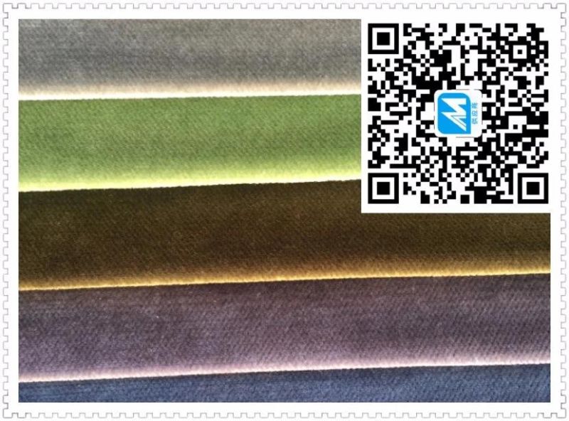 100%Polyester Shiny High Quality Velvet as Sofa Fabric and Curtain Fabric