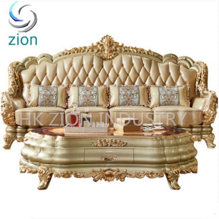 European Style Fruniture Classic Chesterfield Design Luxury Royal European Style Sofa Set Living Room Furniture Reclining Sofa