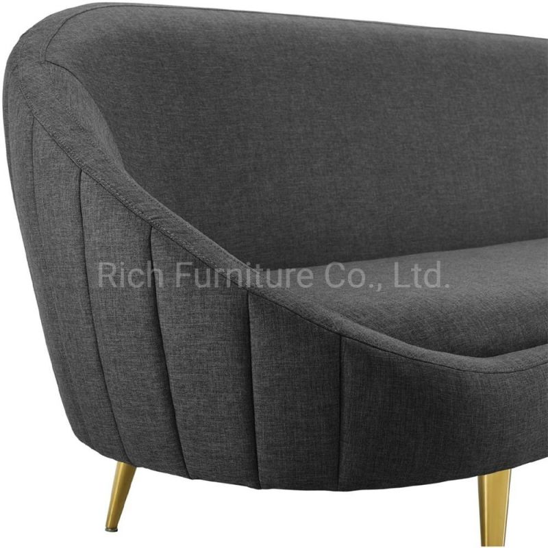 Nordic Style Hotel Lounge Furniture Fabric Sofa Set Modern Upholstery Sofa