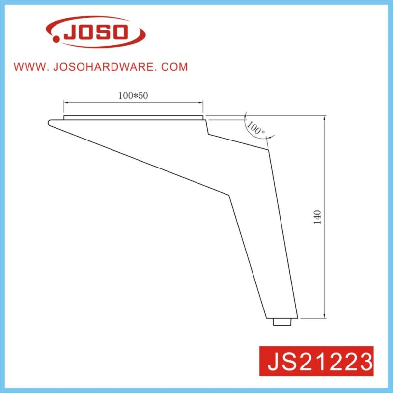 Modern Design Gun Shaped Furniture Legs for Sofa