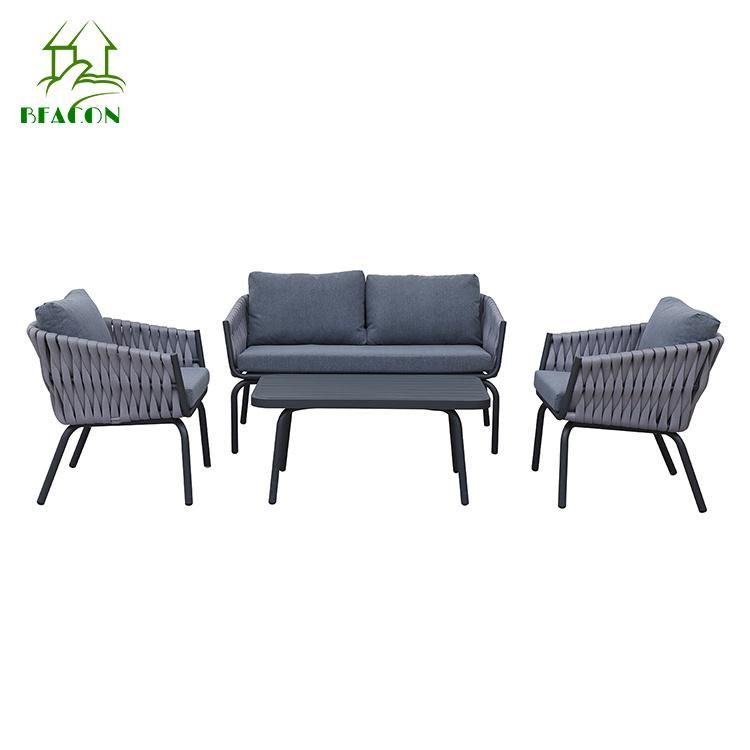 Aluminum Sofa Set Modern Outdoor Garden Patio Hotel Sets Leisure Aluminium Sofa