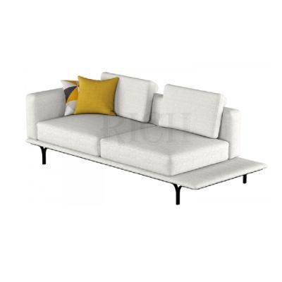 Leisure Couch Furniture Sofa Modern Fabric Lounge Chaise Sofa