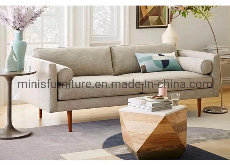 (MN-SF99) Home/Apartment/Salon Blue Fabric Love Seats Sofa
