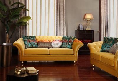 Living Room New Classcial Style Fabric Sofa