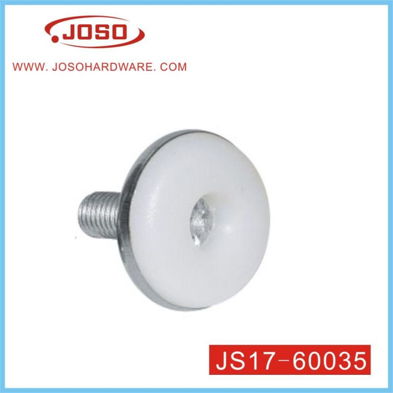 White Steel with Plastic Adjustable Bolt of Hardware for Connector