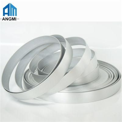 High Quality Silver PVC Edge Band Tape Strips for Kitchen Decoration