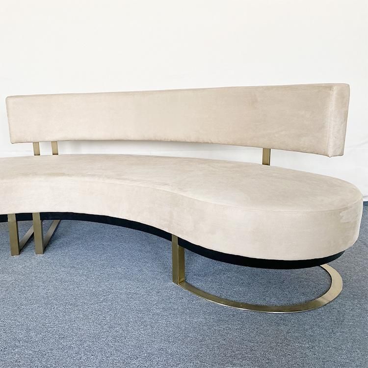 Factory Custom Modern Home Furniture Living Room Sofa with Backrest Furnitures Hotel Sofas
