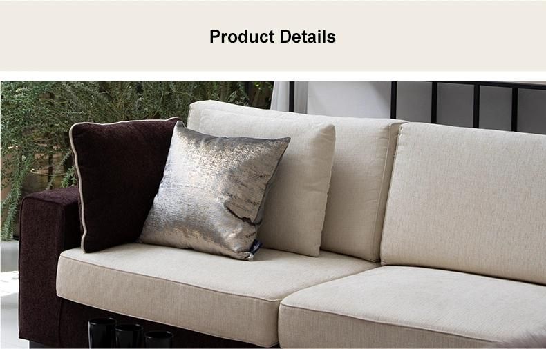 Fabric Non Inflatable Furniture Home Living Room Leisure Modern Sofa