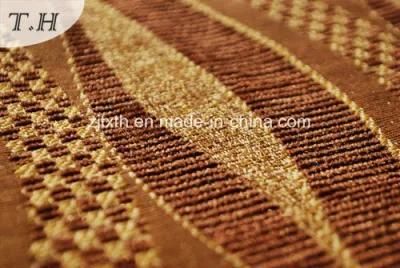 Stripe Item Chenille Fabric for Sofa Slipcover