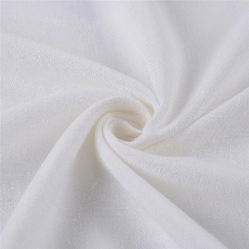 Solid Linen Polyester Fabric Polyester Fabric for Tablecover and Sofa Blackout Fabrics for Curtain