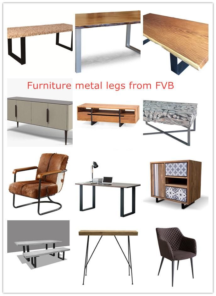 Custom Living Room Stainless Steel 201 Furniture Feet Decorative Metal Y Shape Sofa Legs