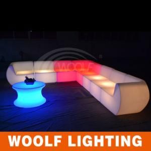Color Changing LED Room Sofa /LED Light Sofa /Illuminated LED Sofa