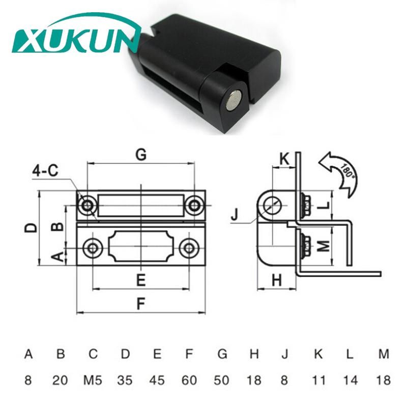 Xk550-1 Zinc Alloy Folding Table and Sofa Butt Hinge