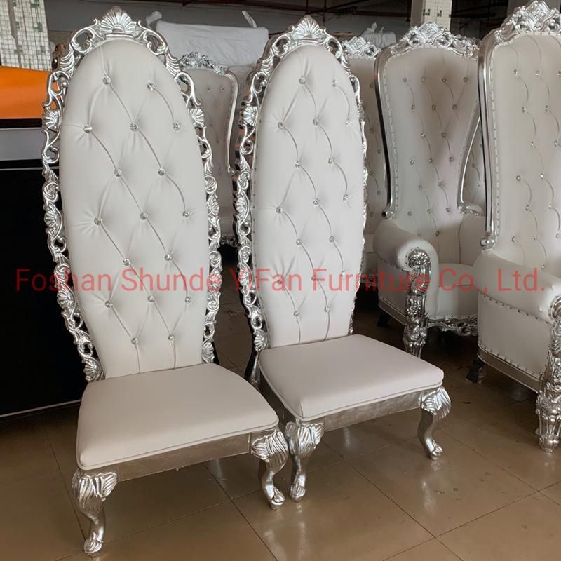 Hotel Furniture Factory Wholesale High Back King Chair in Optional Lobby Chairs Color