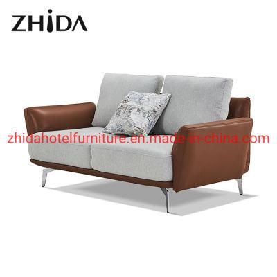Nordic Modern Fabric Cover Loveseat Home Furniture L Shape 3 Seater Sofa