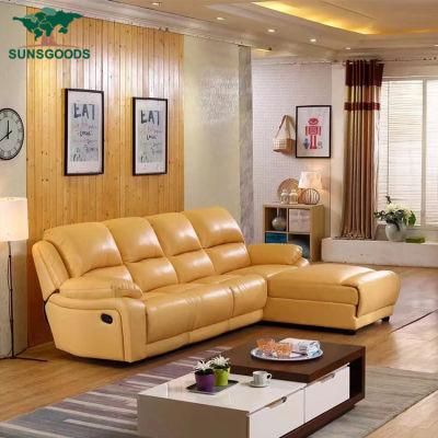 Factory Supply Leather Sofa Electric Recliner Corner Sofa Set