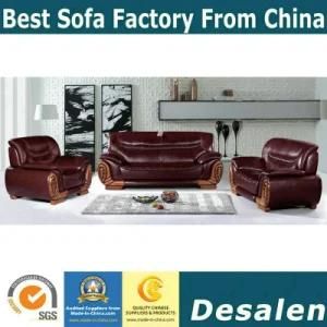 Hot Sell Best Quality Hotel Lobby Furniture Leather Sofa (2109)