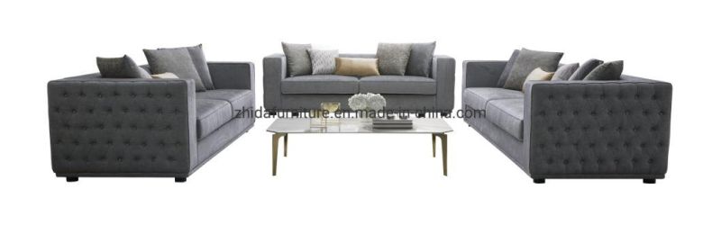 Zhida Home Furniture Modern Fabric Sofa for Living Room