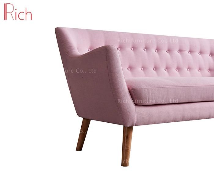 Home Chinese Furniture Modern Living Room Used Wood Frame Leisure Fabric Sofa