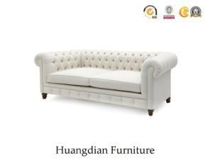 Custom Furniture Living Room Set Tufted Chesterfield Sofa (HD757)